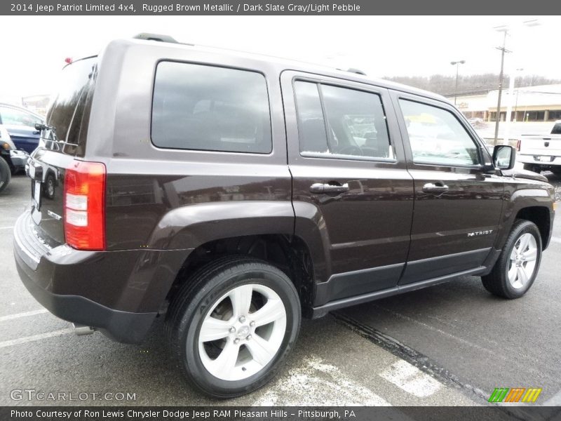 Rugged Brown Metallic / Dark Slate Gray/Light Pebble 2014 Jeep Patriot Limited 4x4