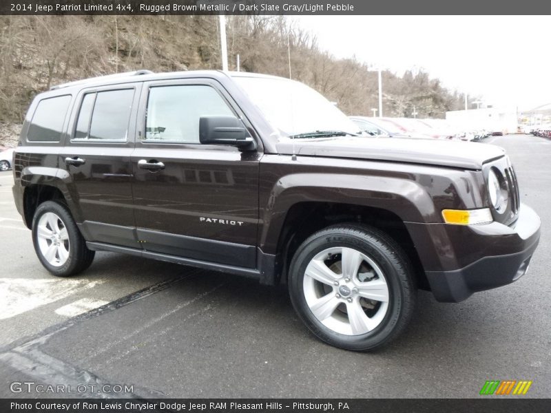 Rugged Brown Metallic / Dark Slate Gray/Light Pebble 2014 Jeep Patriot Limited 4x4
