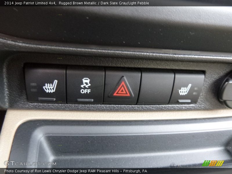 Rugged Brown Metallic / Dark Slate Gray/Light Pebble 2014 Jeep Patriot Limited 4x4