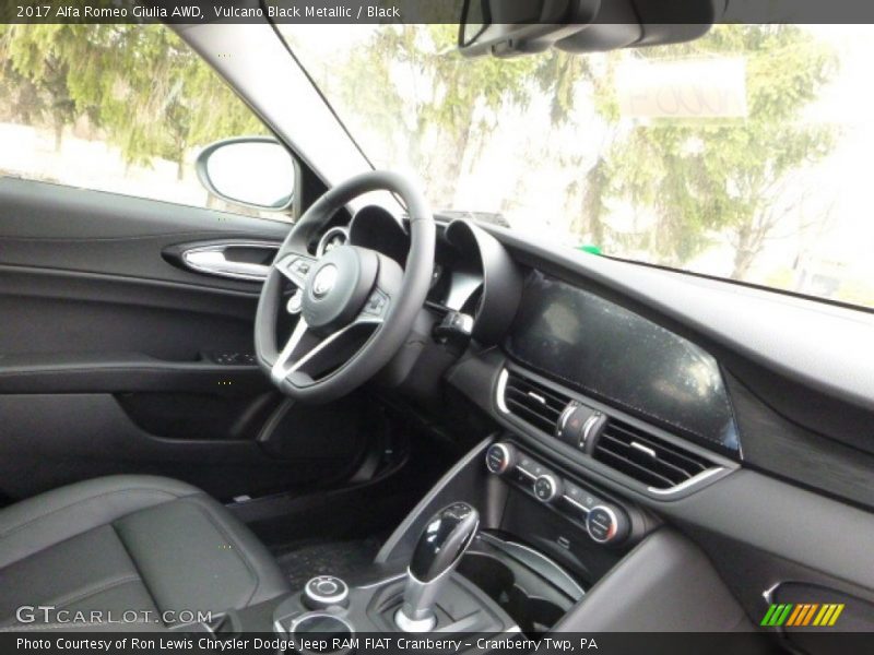 Dashboard of 2017 Giulia AWD