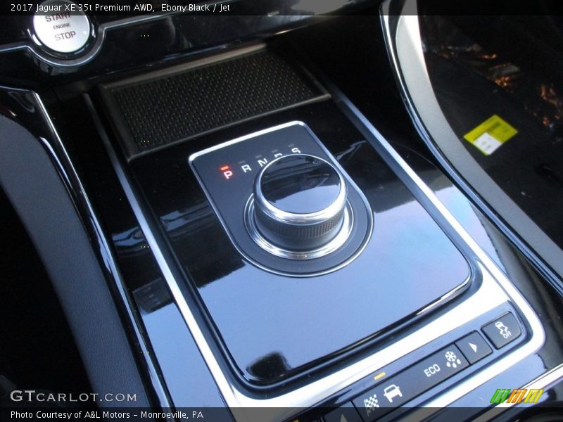 Ebony Black / Jet 2017 Jaguar XE 35t Premium AWD