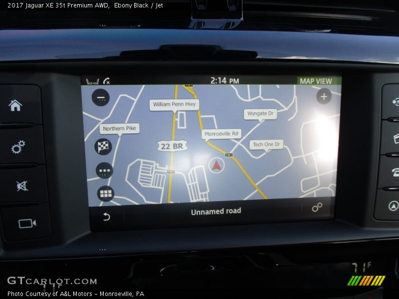 Ebony Black / Jet 2017 Jaguar XE 35t Premium AWD