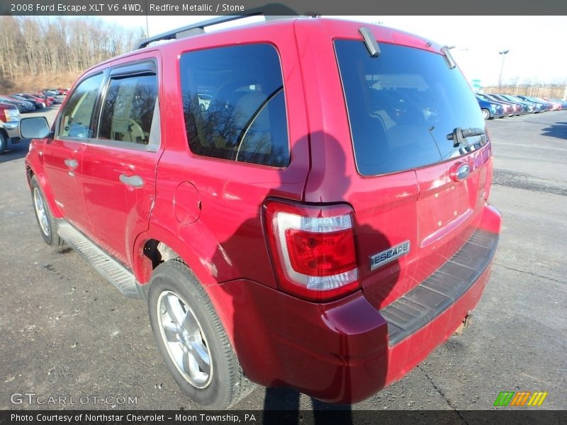 Redfire Metallic / Stone 2008 Ford Escape XLT V6 4WD