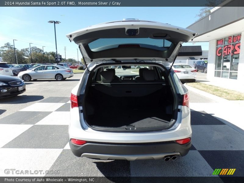 Moonstone Silver / Gray 2014 Hyundai Santa Fe Sport 2.0T FWD