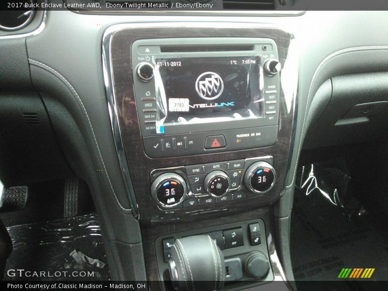 Ebony Twilight Metallic / Ebony/Ebony 2017 Buick Enclave Leather AWD