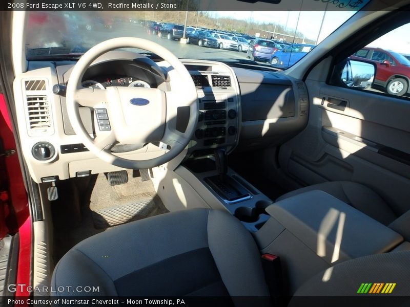 Redfire Metallic / Stone 2008 Ford Escape XLT V6 4WD
