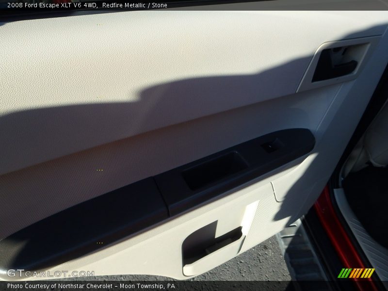 Redfire Metallic / Stone 2008 Ford Escape XLT V6 4WD