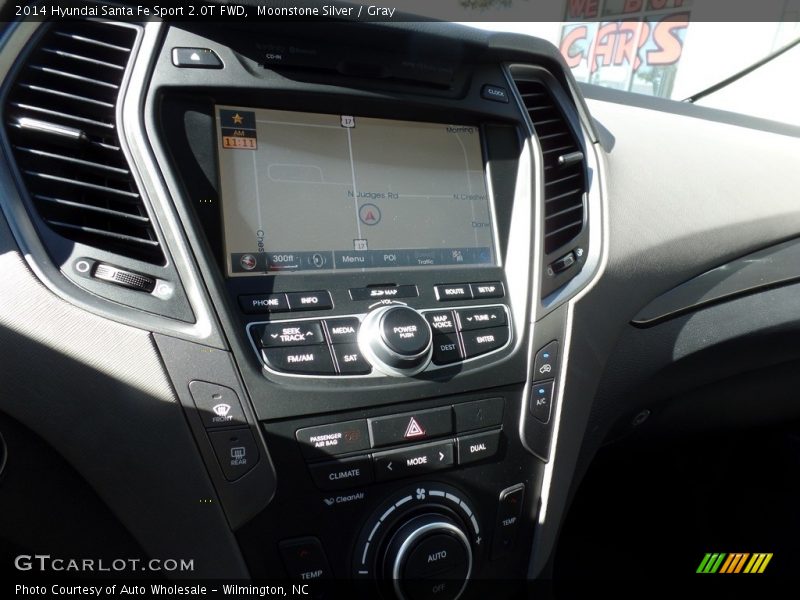 Moonstone Silver / Gray 2014 Hyundai Santa Fe Sport 2.0T FWD