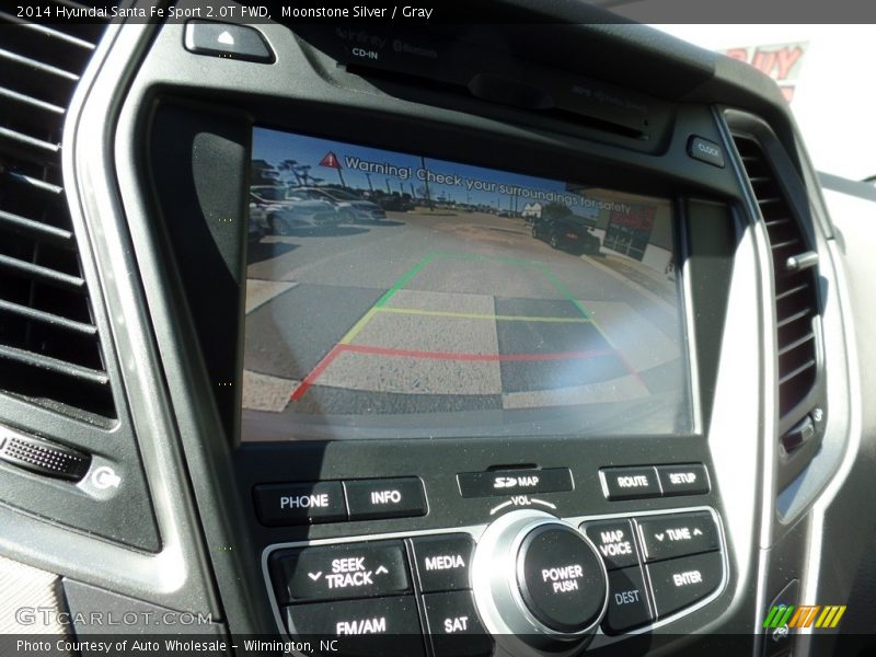Moonstone Silver / Gray 2014 Hyundai Santa Fe Sport 2.0T FWD