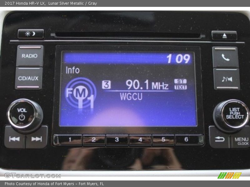 Lunar Silver Metallic / Gray 2017 Honda HR-V LX