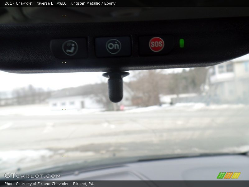 Tungsten Metallic / Ebony 2017 Chevrolet Traverse LT AWD