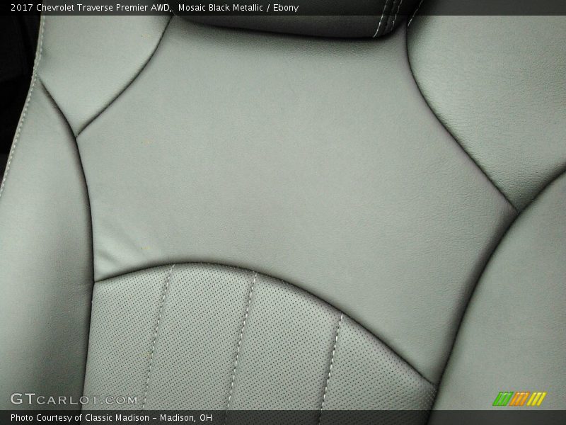 Mosaic Black Metallic / Ebony 2017 Chevrolet Traverse Premier AWD