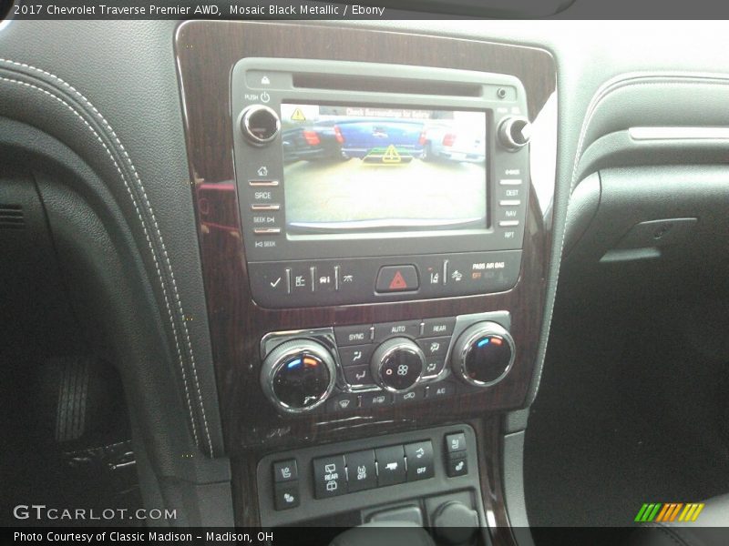 Mosaic Black Metallic / Ebony 2017 Chevrolet Traverse Premier AWD