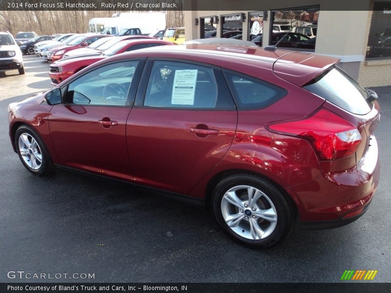 Ruby Red / Charcoal Black 2014 Ford Focus SE Hatchback