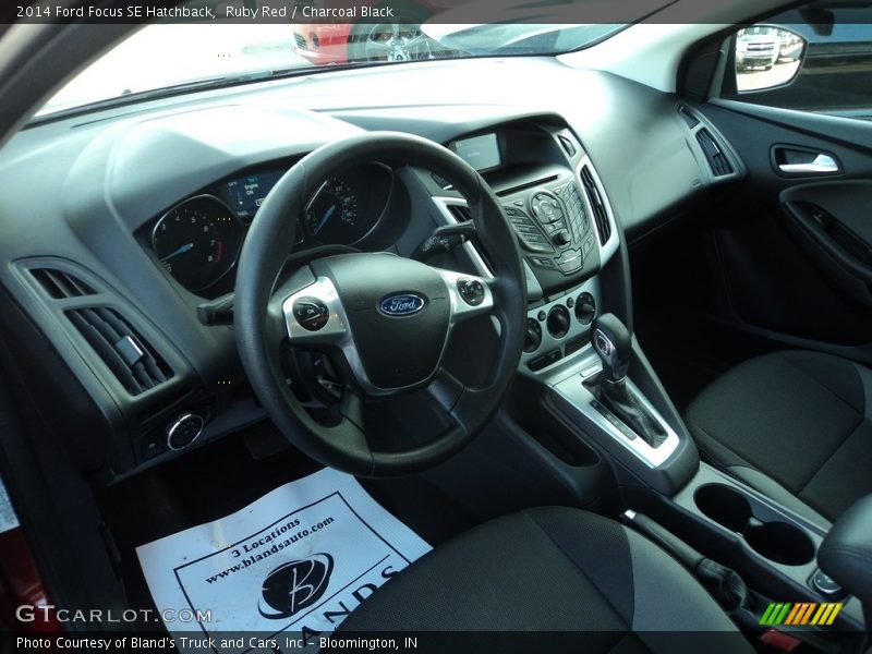 Ruby Red / Charcoal Black 2014 Ford Focus SE Hatchback