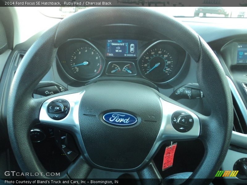 Ruby Red / Charcoal Black 2014 Ford Focus SE Hatchback