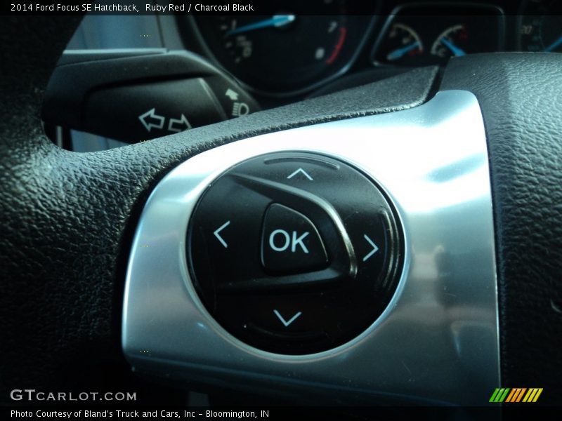 Ruby Red / Charcoal Black 2014 Ford Focus SE Hatchback
