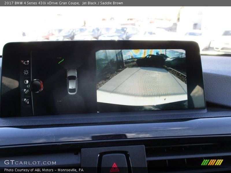 Jet Black / Saddle Brown 2017 BMW 4 Series 430i xDrive Gran Coupe