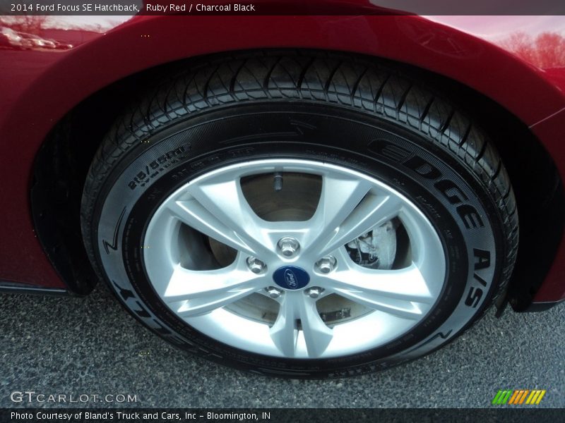 Ruby Red / Charcoal Black 2014 Ford Focus SE Hatchback