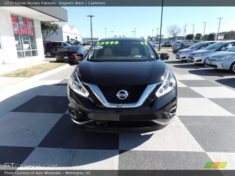 Magnetic Black / Cashmere 2017 Nissan Murano Platinum