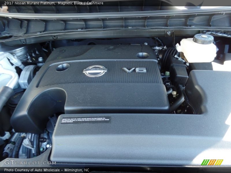 Magnetic Black / Cashmere 2017 Nissan Murano Platinum