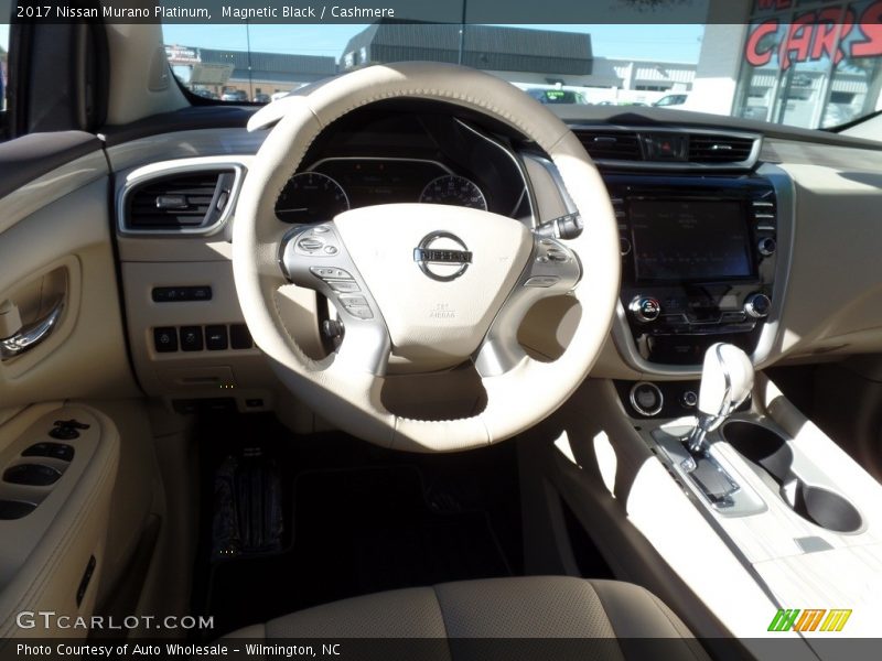 Magnetic Black / Cashmere 2017 Nissan Murano Platinum