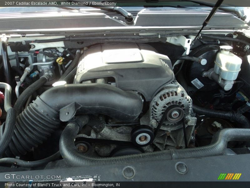 White Diamond / Ebony/Ebony 2007 Cadillac Escalade AWD