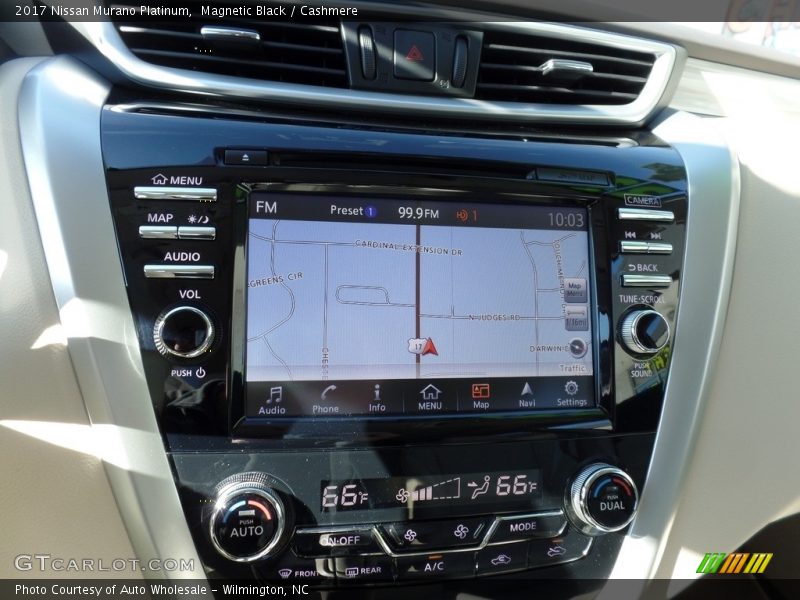 Magnetic Black / Cashmere 2017 Nissan Murano Platinum