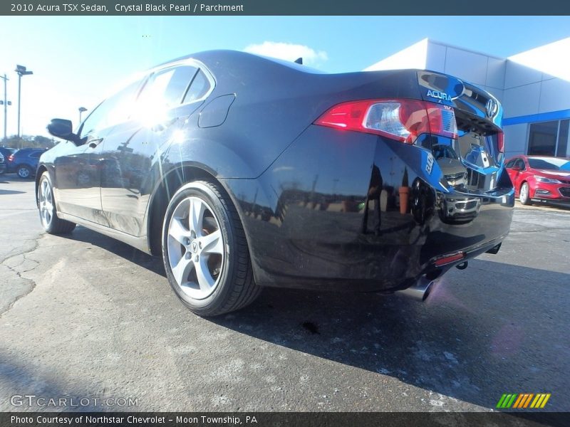 Crystal Black Pearl / Parchment 2010 Acura TSX Sedan