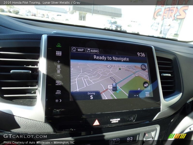 Lunar Silver Metallic / Gray 2016 Honda Pilot Touring