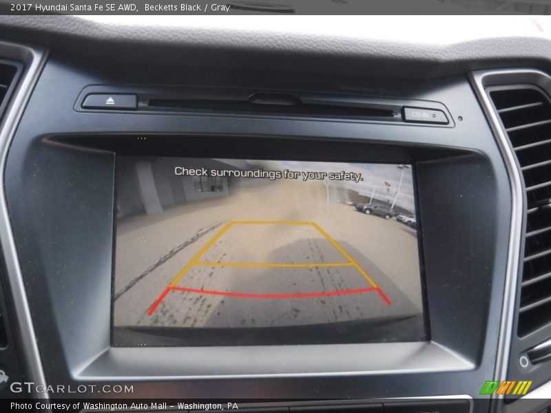 Becketts Black / Gray 2017 Hyundai Santa Fe SE AWD