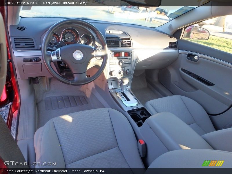 Red Jewel Tintcoat / Gray 2009 Saturn Aura XE