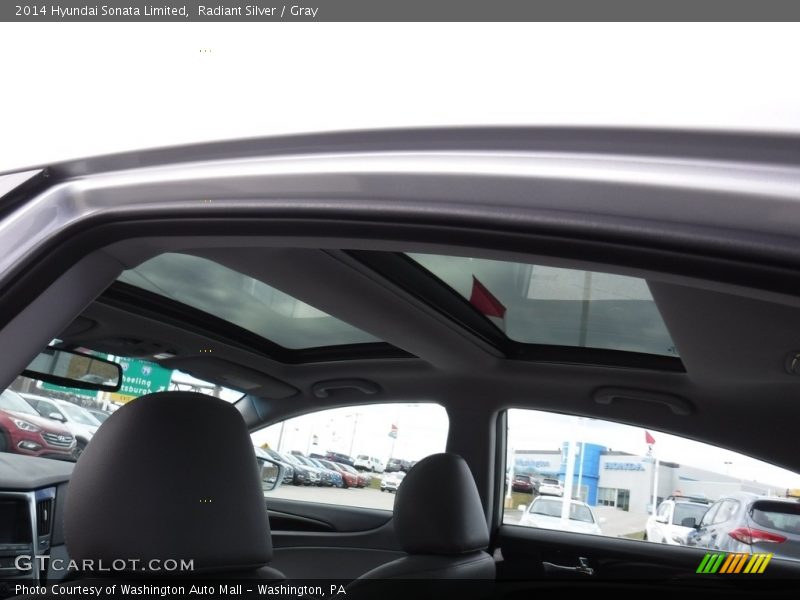 Radiant Silver / Gray 2014 Hyundai Sonata Limited