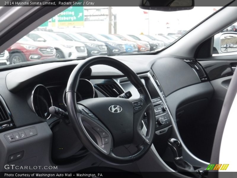 Radiant Silver / Gray 2014 Hyundai Sonata Limited