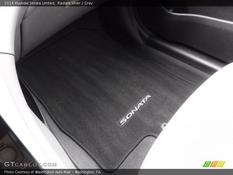 Radiant Silver / Gray 2014 Hyundai Sonata Limited