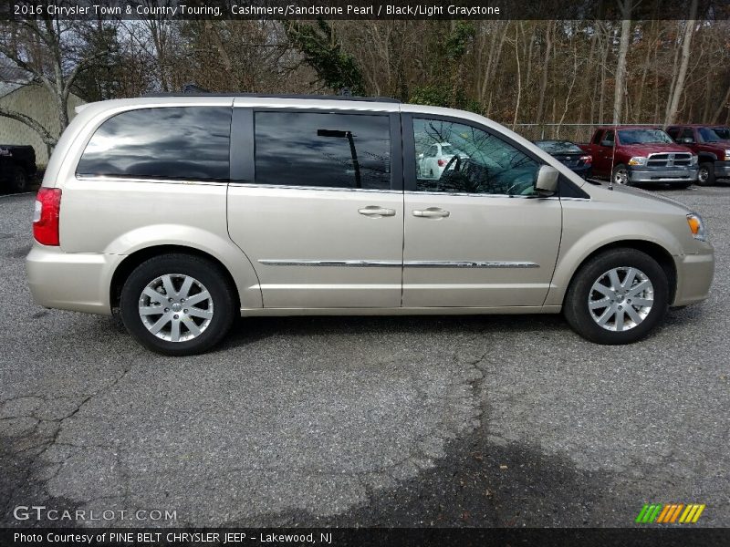 Cashmere/Sandstone Pearl / Black/Light Graystone 2016 Chrysler Town & Country Touring