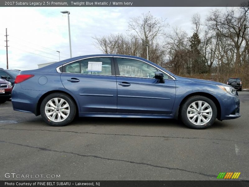  2017 Legacy 2.5i Premium Twilight Blue Metallic