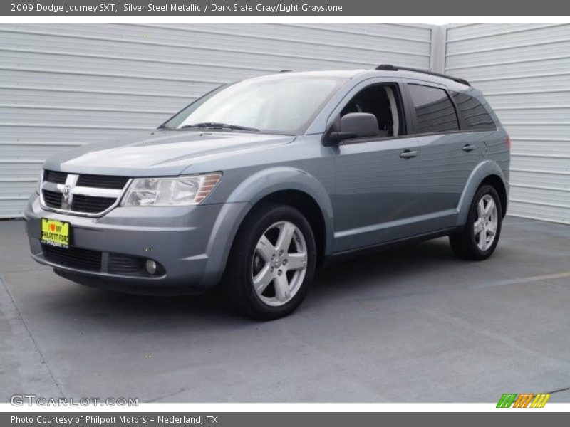 Silver Steel Metallic / Dark Slate Gray/Light Graystone 2009 Dodge Journey SXT