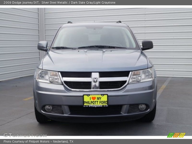 Silver Steel Metallic / Dark Slate Gray/Light Graystone 2009 Dodge Journey SXT