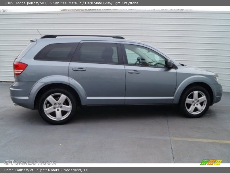 Silver Steel Metallic / Dark Slate Gray/Light Graystone 2009 Dodge Journey SXT