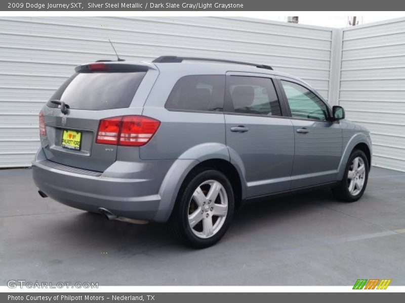 Silver Steel Metallic / Dark Slate Gray/Light Graystone 2009 Dodge Journey SXT