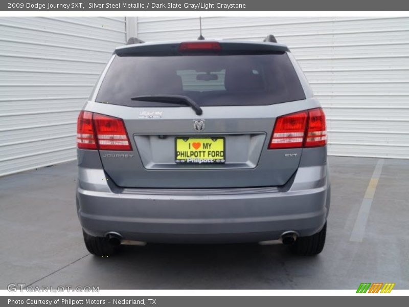 Silver Steel Metallic / Dark Slate Gray/Light Graystone 2009 Dodge Journey SXT