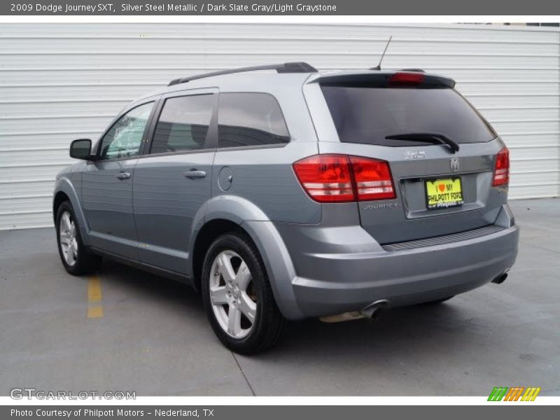 Silver Steel Metallic / Dark Slate Gray/Light Graystone 2009 Dodge Journey SXT