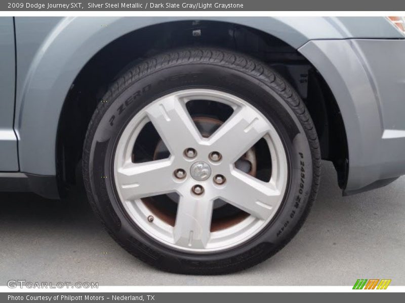 Silver Steel Metallic / Dark Slate Gray/Light Graystone 2009 Dodge Journey SXT