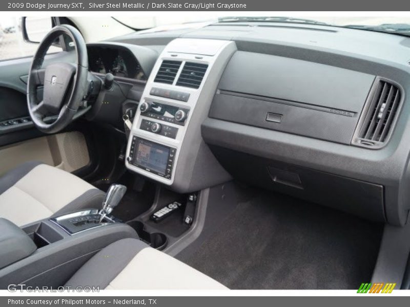 Silver Steel Metallic / Dark Slate Gray/Light Graystone 2009 Dodge Journey SXT