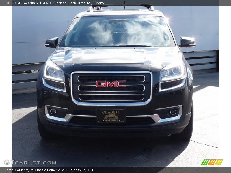 Carbon Black Metallic / Ebony 2015 GMC Acadia SLT AWD