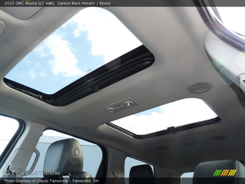 Carbon Black Metallic / Ebony 2015 GMC Acadia SLT AWD