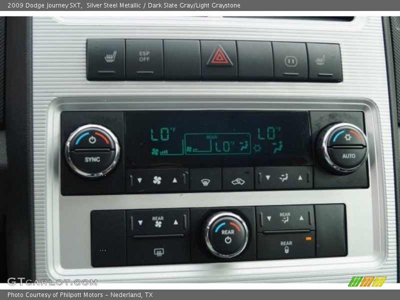 Silver Steel Metallic / Dark Slate Gray/Light Graystone 2009 Dodge Journey SXT