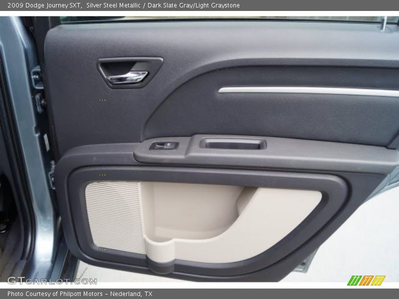 Silver Steel Metallic / Dark Slate Gray/Light Graystone 2009 Dodge Journey SXT