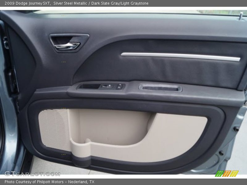 Silver Steel Metallic / Dark Slate Gray/Light Graystone 2009 Dodge Journey SXT
